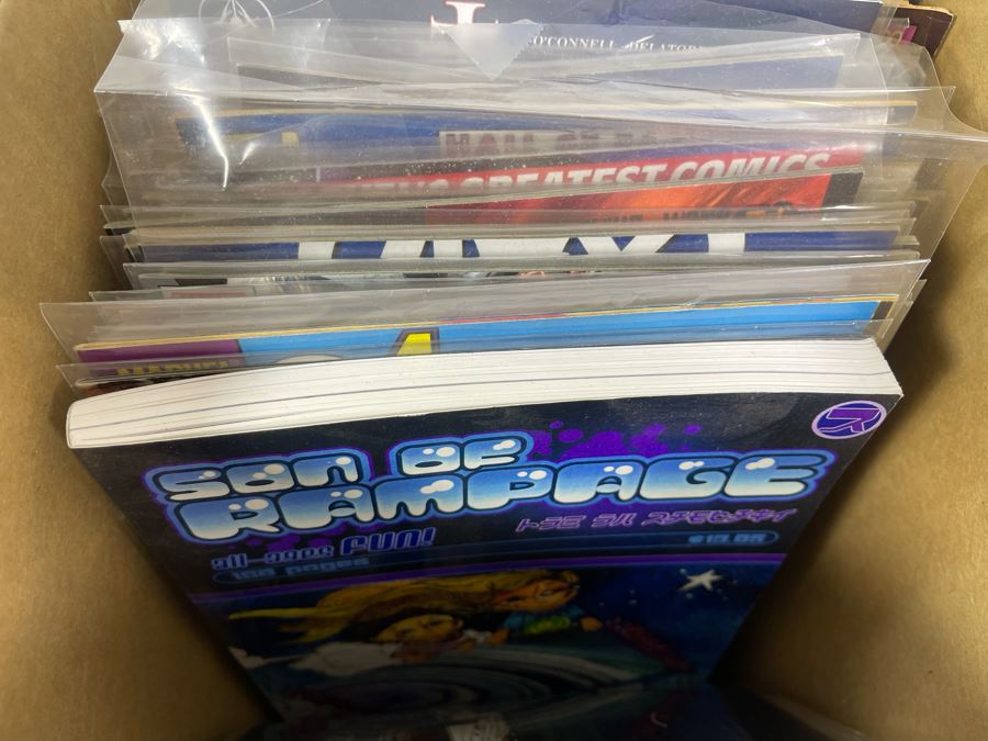 Vintage Long Box Of Comic Books With Over 300 Comic Books - See Photos For Some Of The Comics [Photo 7]