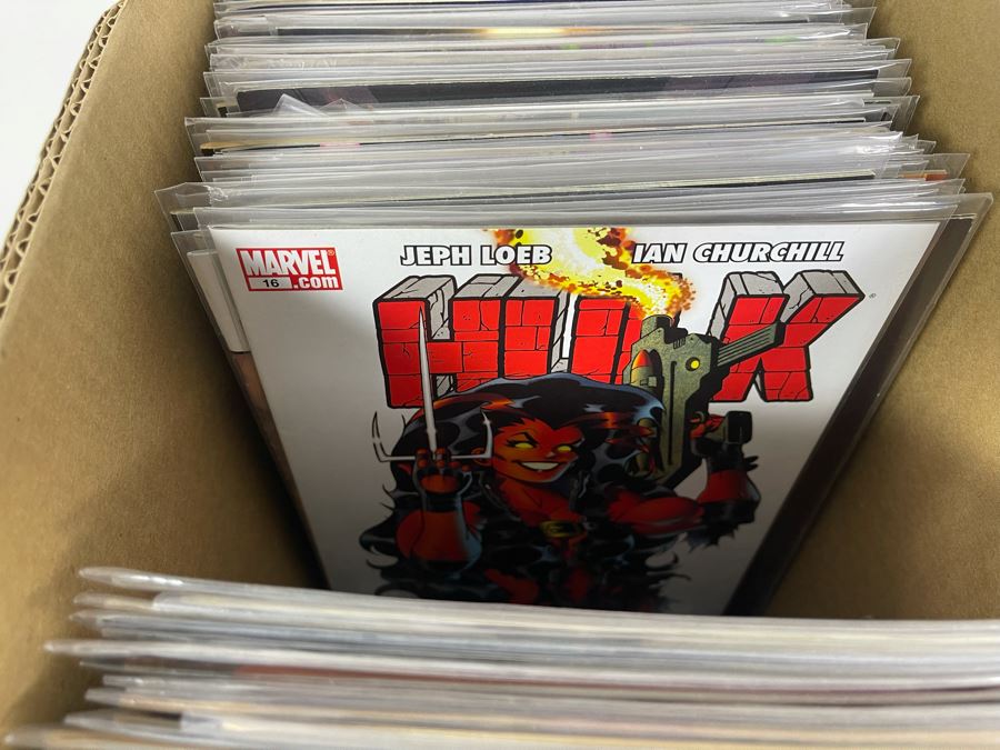 Vintage Long Box Of Comic Books With Over 300 Comic Books - See Photos For Some Of The Comics [Photo 31]