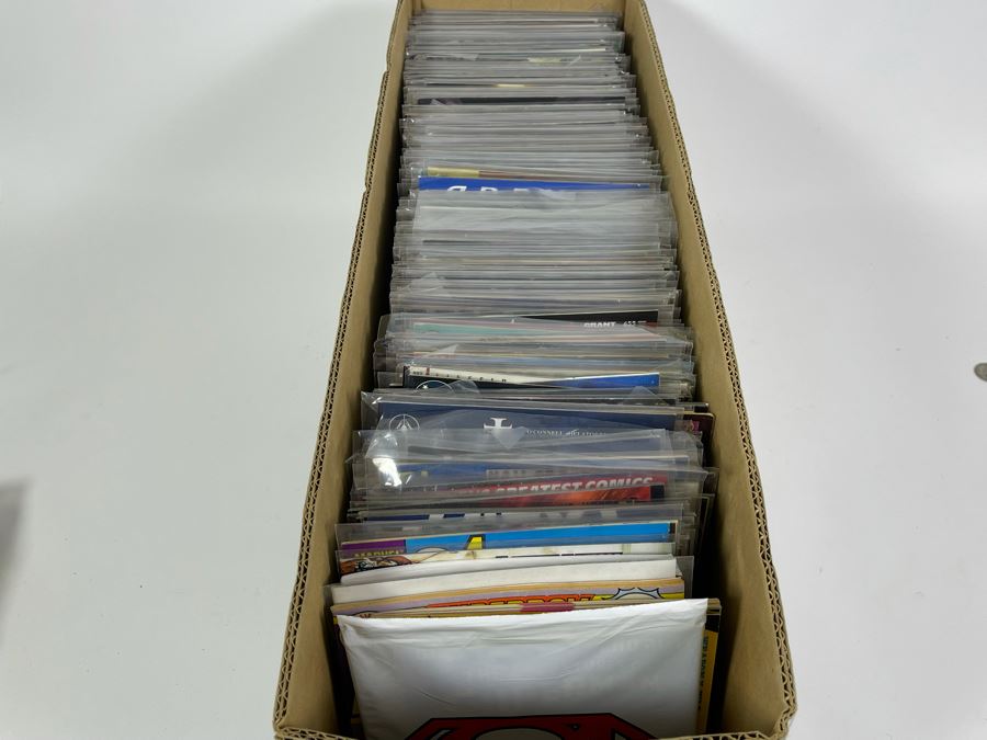 Vintage Long Box Of Comic Books With Over 300 Comic Books - See Photos For Some Of The Comics [Photo 2]