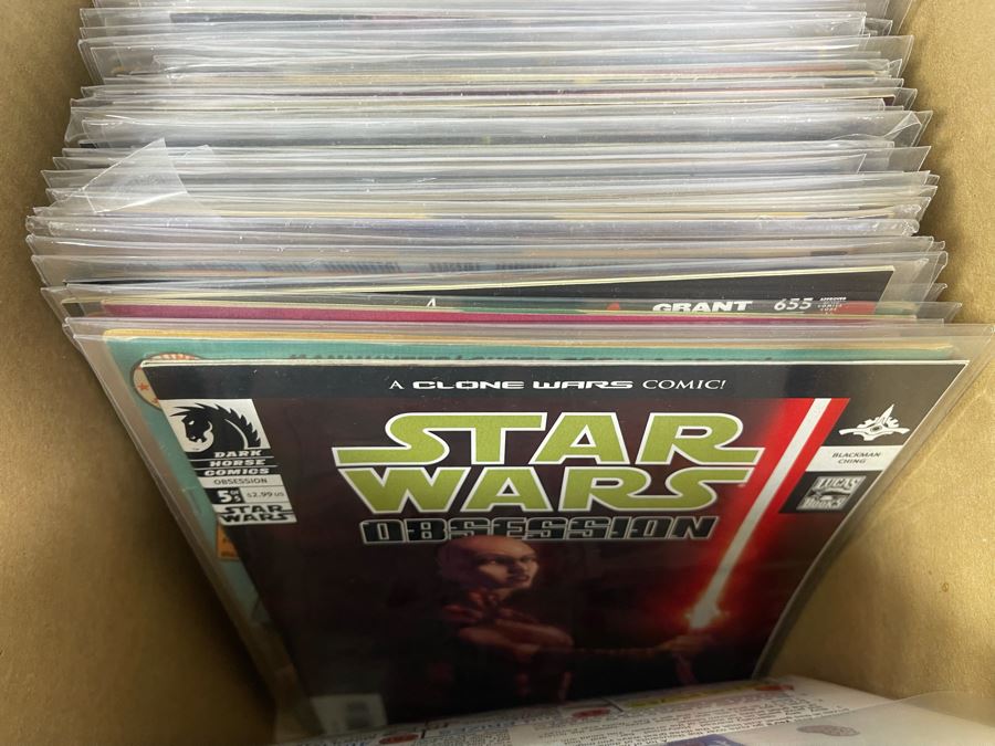 Vintage Long Box Of Comic Books With Over 300 Comic Books - See Photos For Some Of The Comics [Photo 28]