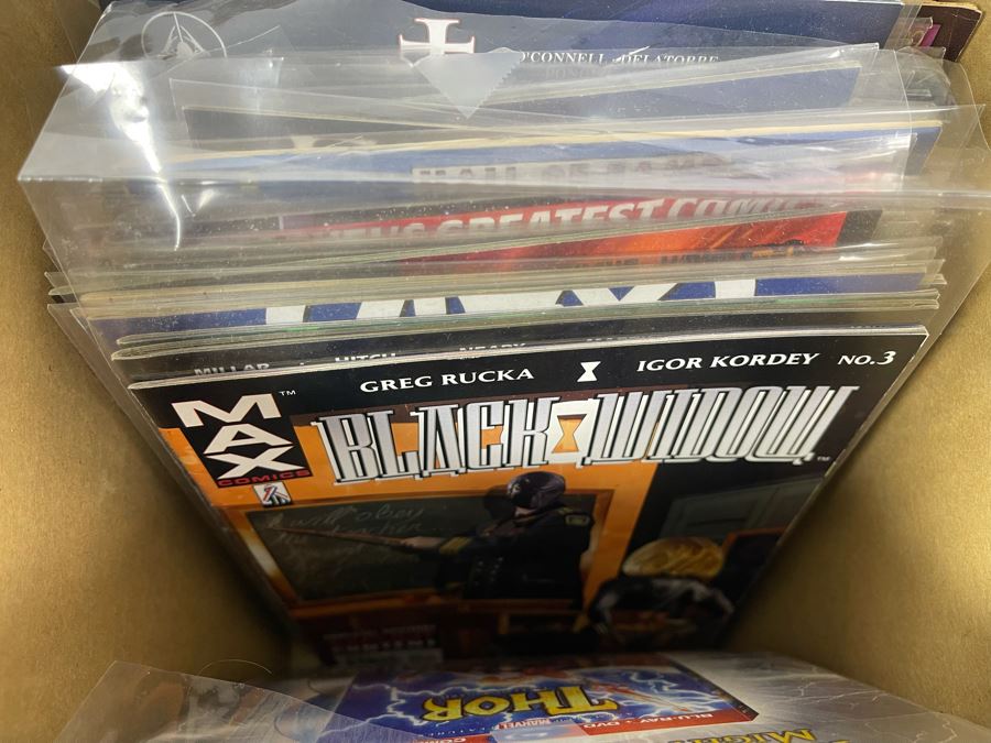 Vintage Long Box Of Comic Books With Over 300 Comic Books - See Photos For Some Of The Comics [Photo 13]