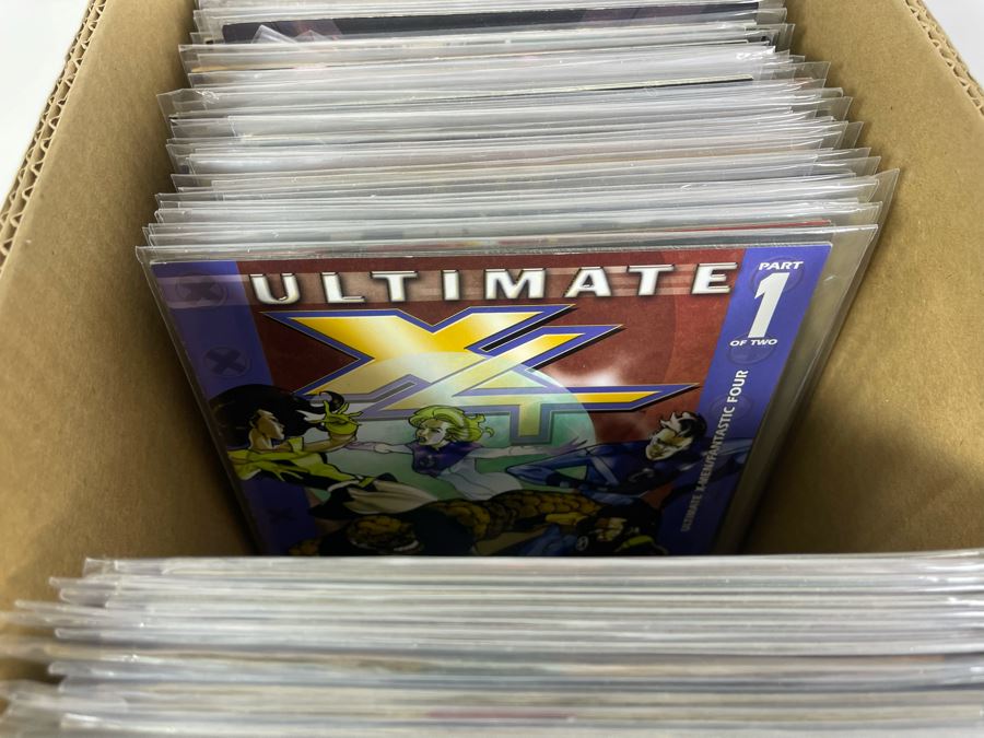 Vintage Long Box Of Comic Books With Over 300 Comic Books - See Photos For Some Of The Comics [Photo 30]