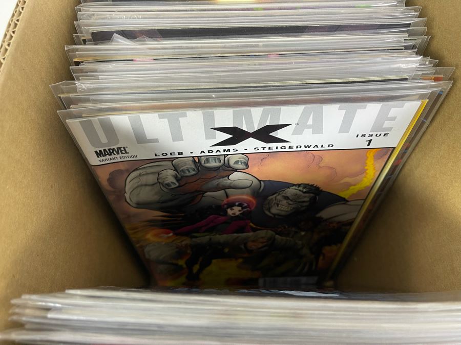 Vintage Long Box Of Comic Books With Over 300 Comic Books - See Photos For Some Of The Comics [Photo 32]