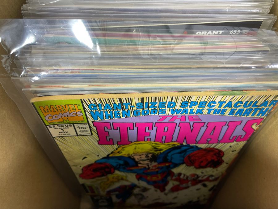 Vintage Long Box Of Comic Books With Over 300 Comic Books - See Photos For Some Of The Comics [Photo 24]