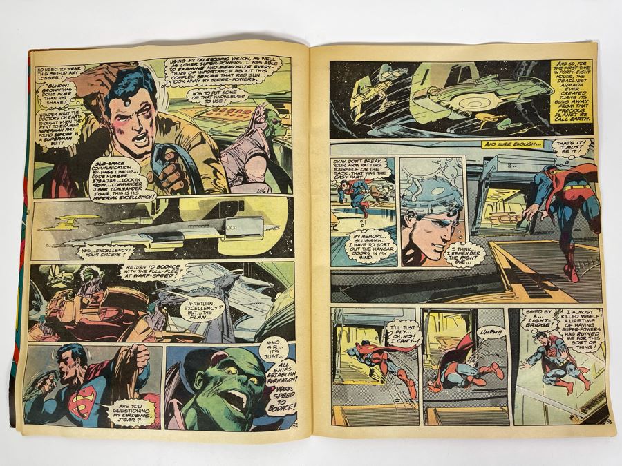 Vintage 1978 Whitman Superman Vs. Muhammad Ali Large Format Comic Book [Photo 11]