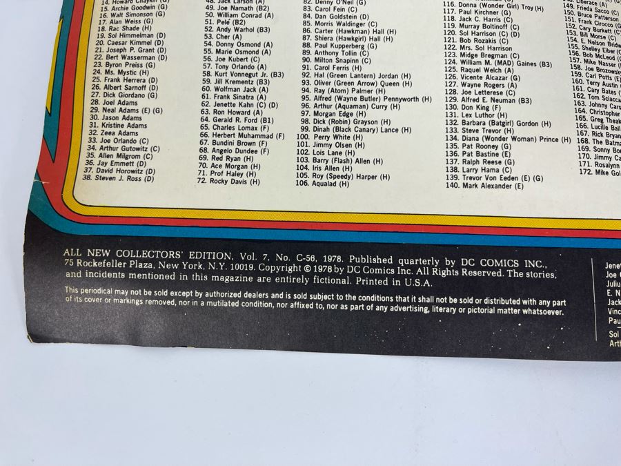 Vintage 1978 Whitman Superman Vs. Muhammad Ali Large Format Comic Book [Photo 7]