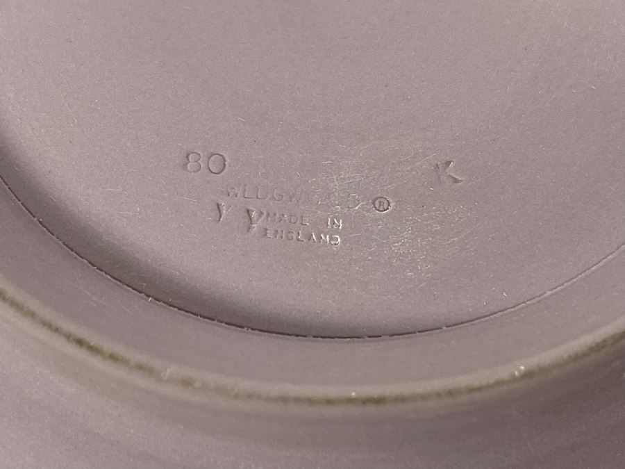 Vintage Purple Wedgwood England Jasperware Bowl 8W X 4H [Photo 11]