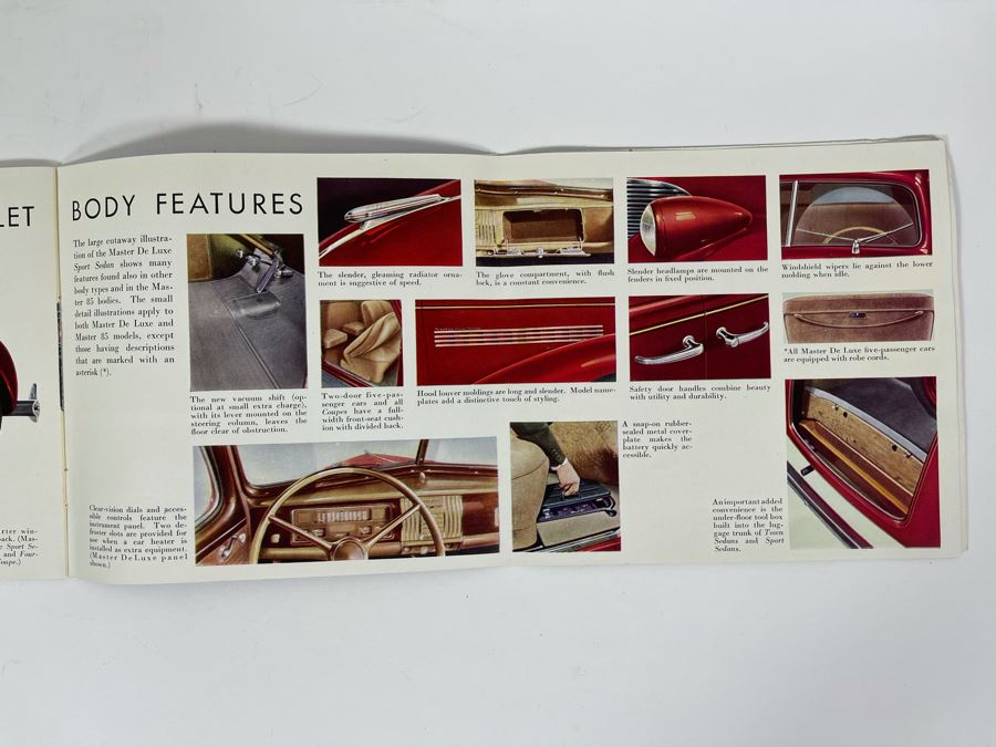 Vintage 1939 Chevrolet Automobile Catalog [Photo 11]