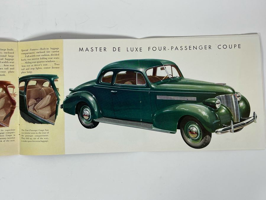 Vintage 1939 Chevrolet Automobile Catalog [Photo 8]