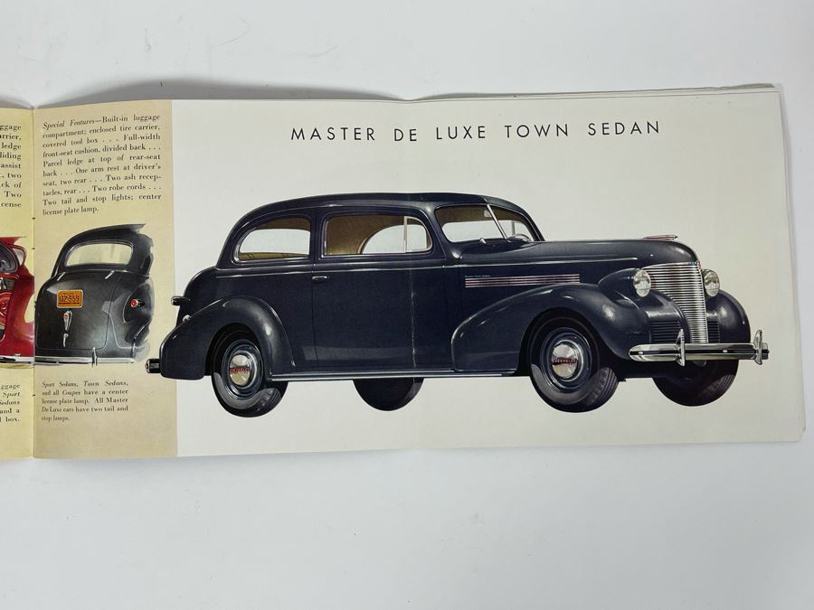 Vintage 1939 Chevrolet Automobile Catalog [Photo 6]