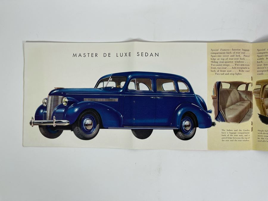 Vintage 1939 Chevrolet Automobile Catalog [Photo 9]