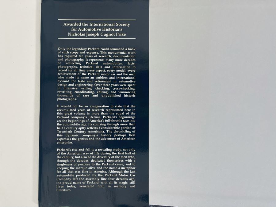 Packard A History Of The Motor Car And The Company Hardcover Book By Beverly Rae Kimes General Edition 2007 [Photo 4]