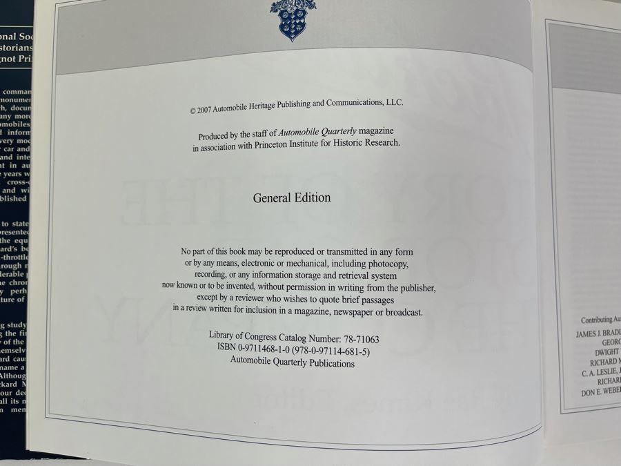 Packard A History Of The Motor Car And The Company Hardcover Book By Beverly Rae Kimes General Edition 2007 [Photo 6]