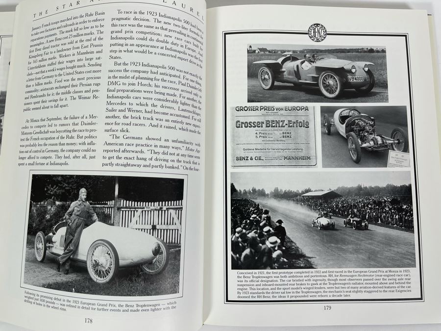 The Star And The Laurel The Centennial History Of Daimler, Mercedes And Benz Hardcover Book By Beverly Rae Kimes [Photo 7]