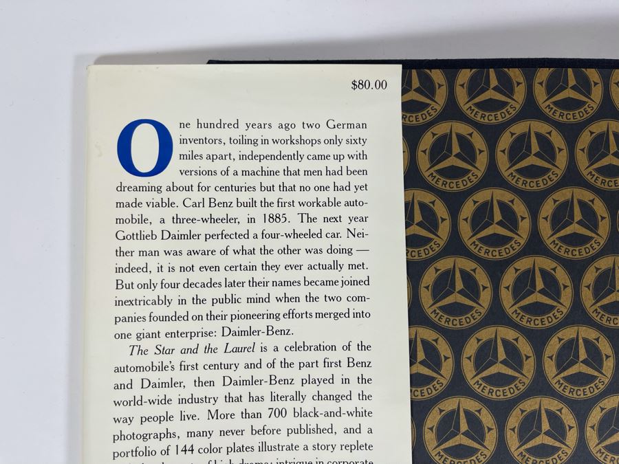 The Star And The Laurel The Centennial History Of Daimler, Mercedes And Benz Hardcover Book By Beverly Rae Kimes [Photo 4]