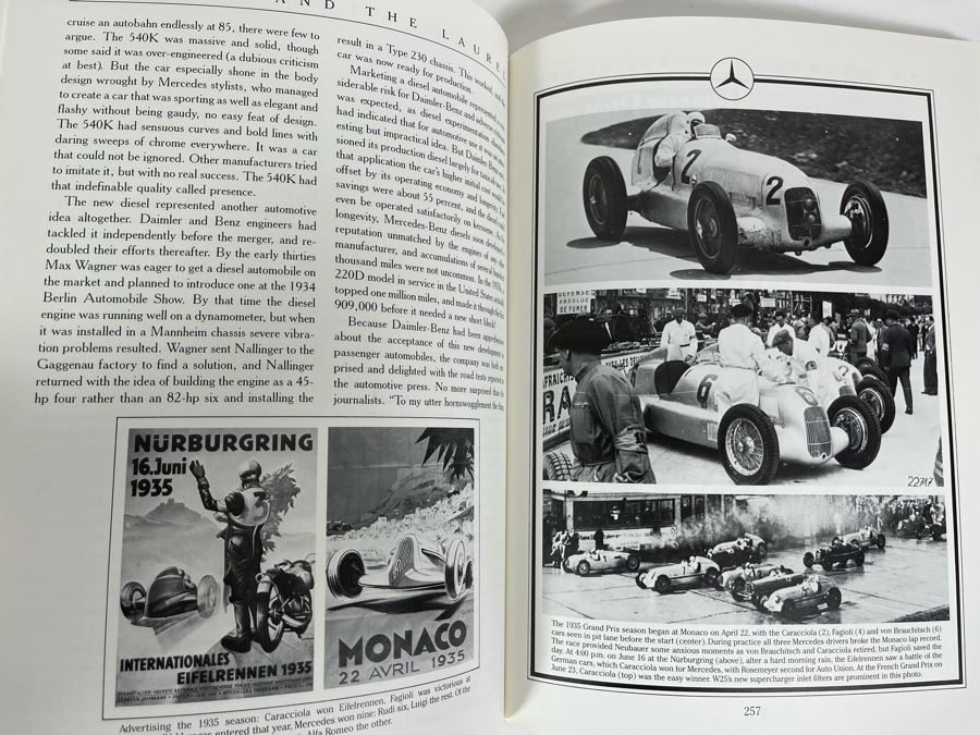 The Star And The Laurel The Centennial History Of Daimler, Mercedes And Benz Hardcover Book By Beverly Rae Kimes [Photo 11]