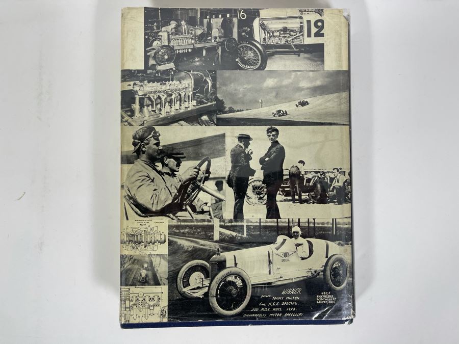 First Edition Hardcover Book The Golden Age Of The American Racing Car By Griffith Borgeson Valued At $115 [Photo 11]