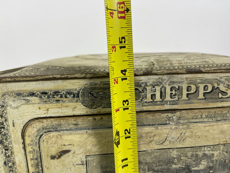 Vintage Metal Schepp's Cake Box 12W X 11D X 14.5H [Photo 16]