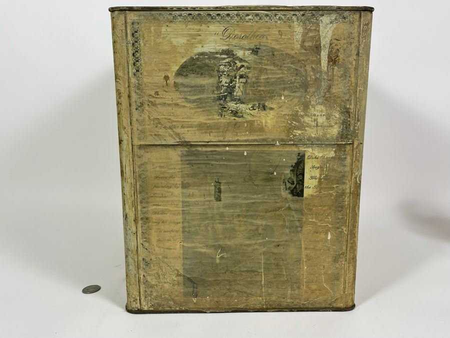 Vintage Metal Schepp's Cake Box 12W X 11D X 14.5H [Photo 8]