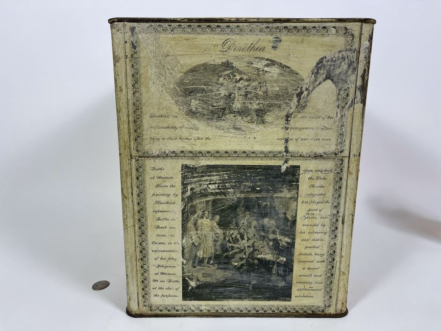 Vintage Metal Schepp's Cake Box 12W X 11D X 14.5H [Photo 10]