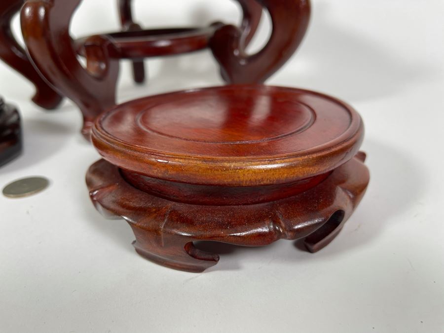 Three Wooden Chinese Stands [Photo 5]