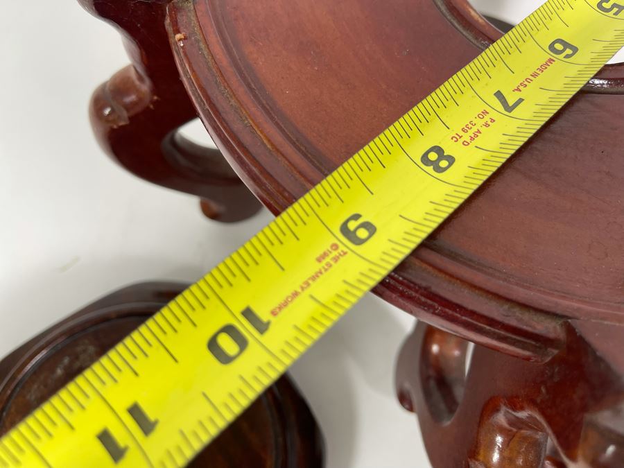 Three Wooden Chinese Stands [Photo 7]