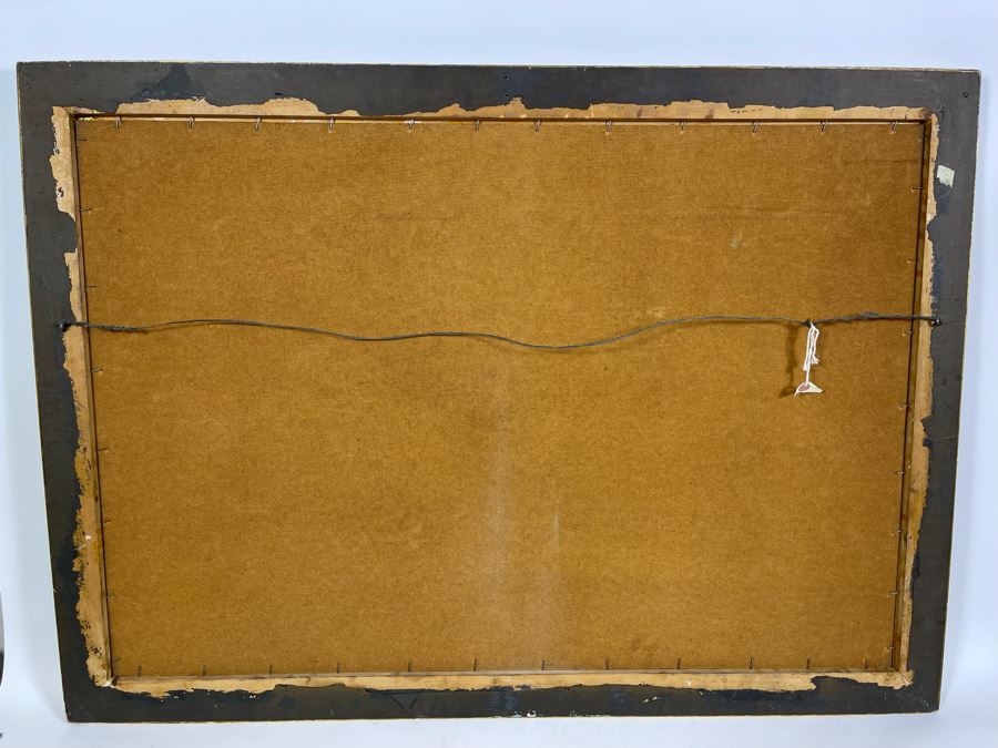 Original Gustaf Svensson (1893-1957, Sweden) Painting On Board 38 X 36 Framed 43 X 31 [Photo 10]