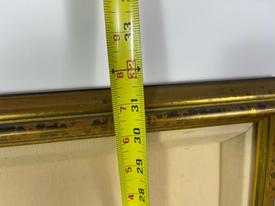 Vintage Kalaga Tapestry Burmese Thai Beaded Sequined Artwork 17.5 X 21 Framed 28 X 31 [Photo 18]