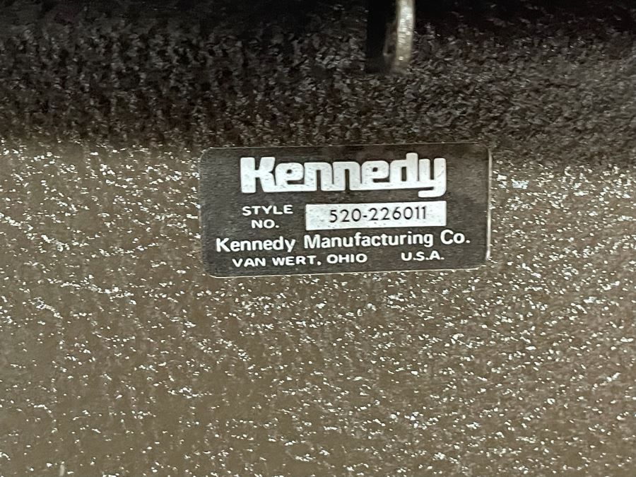 Kennedy Metal Machinist Toolbox Style No 520-226011 20W X 9D X 13.5H [Photo 4]