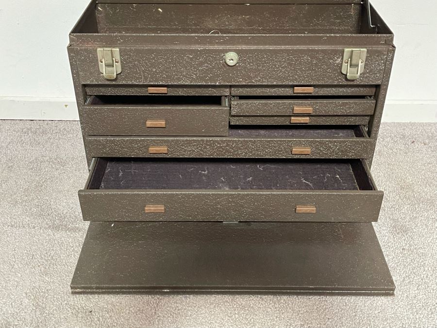 Kennedy Metal Machinist Toolbox Style No 520-226011 20W X 9D X 13.5H [Photo 7]