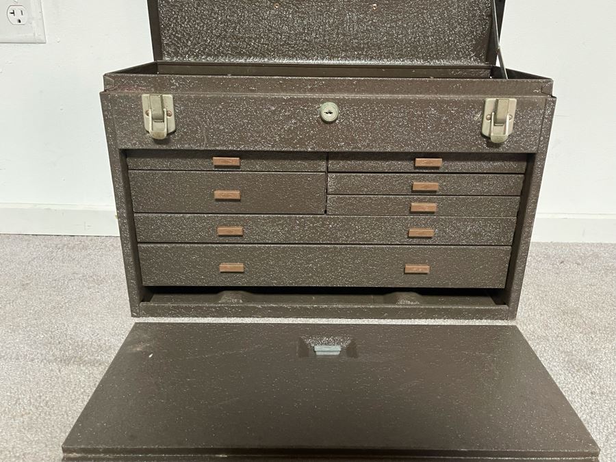 Kennedy Metal Machinist Toolbox Style No 520-226011 20W X 9D X 13.5H [Photo 6]