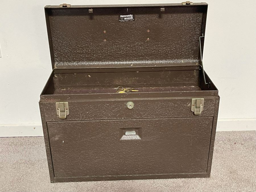 Kennedy Metal Machinist Toolbox Style No 520-226011 20W X 9D X 13.5H [Photo 3]