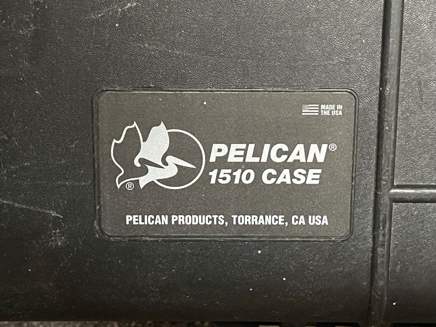 Pelican Case 1510 With Casters And Extendable Handle 23W X 9.5D X 12H [Photo 4]