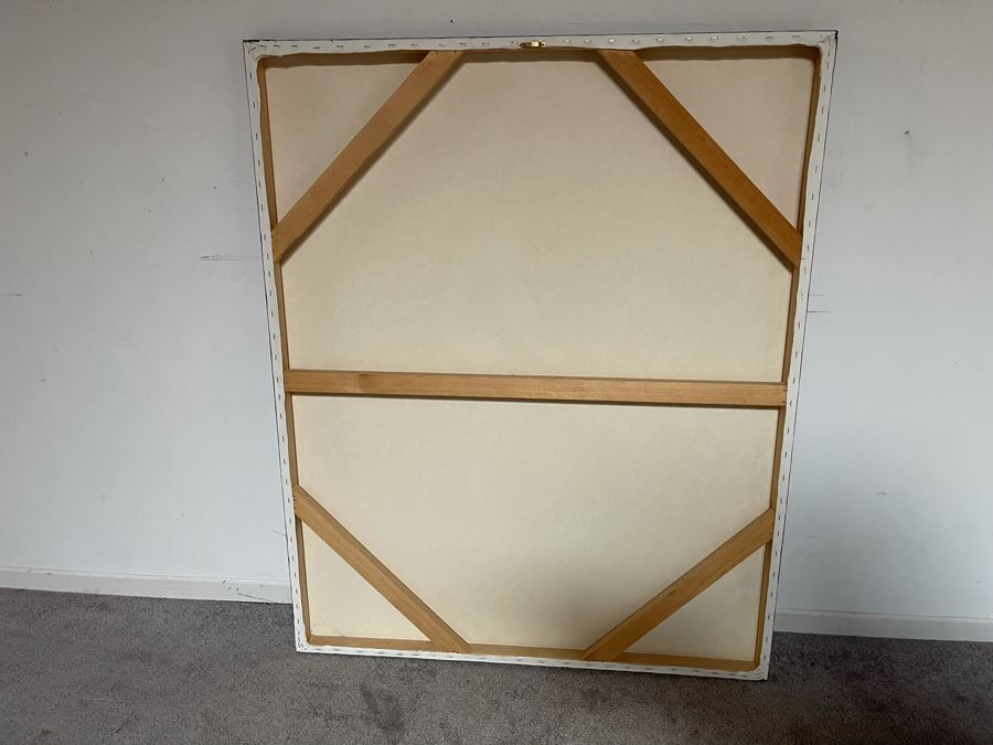 Hand Signed Silver Surfer Canvas Print 36.5 X 46 [Photo 10]