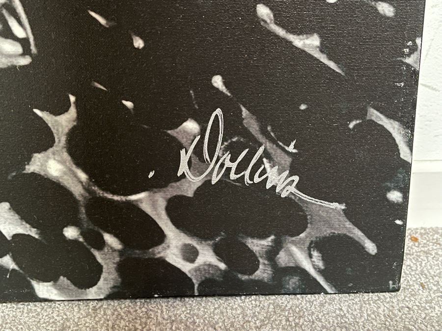 Hand Signed Silver Surfer Canvas Print 36.5 X 46 [Photo 6]