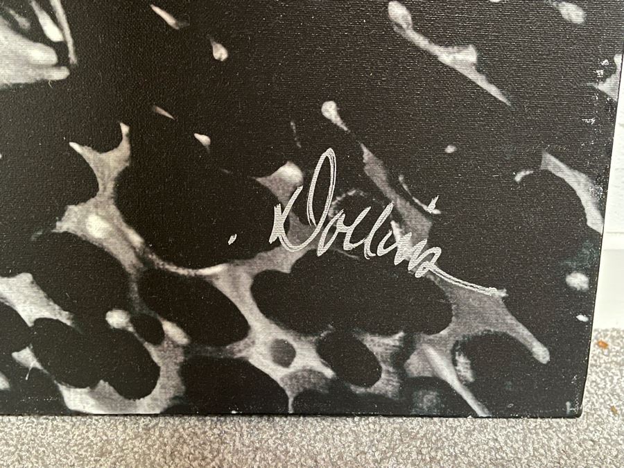 Hand Signed Silver Surfer Canvas Print 36.5 X 46 [Photo 7]