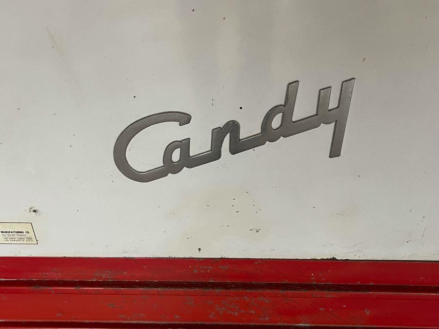 Mid-Century Modern 10 Cent Candy Vending Machine Working Dispenses Candy & Snacks [Photo 11]