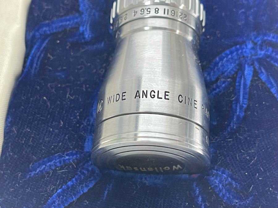 Pair Of Vintage Keystone 8mm Film Movie Cameras And Extra Wollensak Wide Angle Cine Raptar Lens [Photo 10]