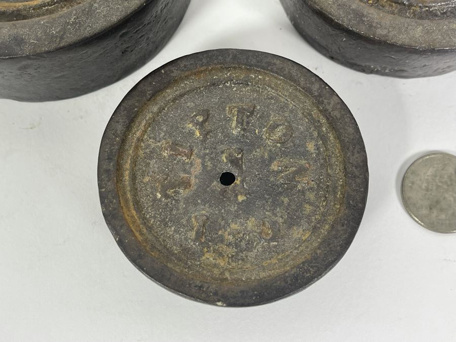 Three Vintage Tipton Scale Weights [Photo 7]