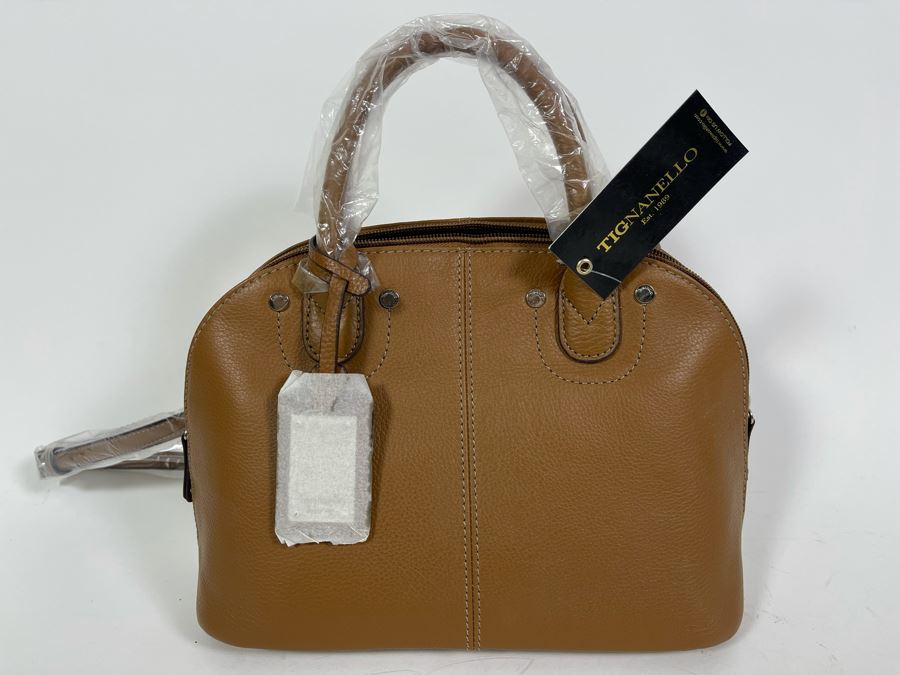 New Tignanello Leather Handbag 11W X 11H [Photo 2]