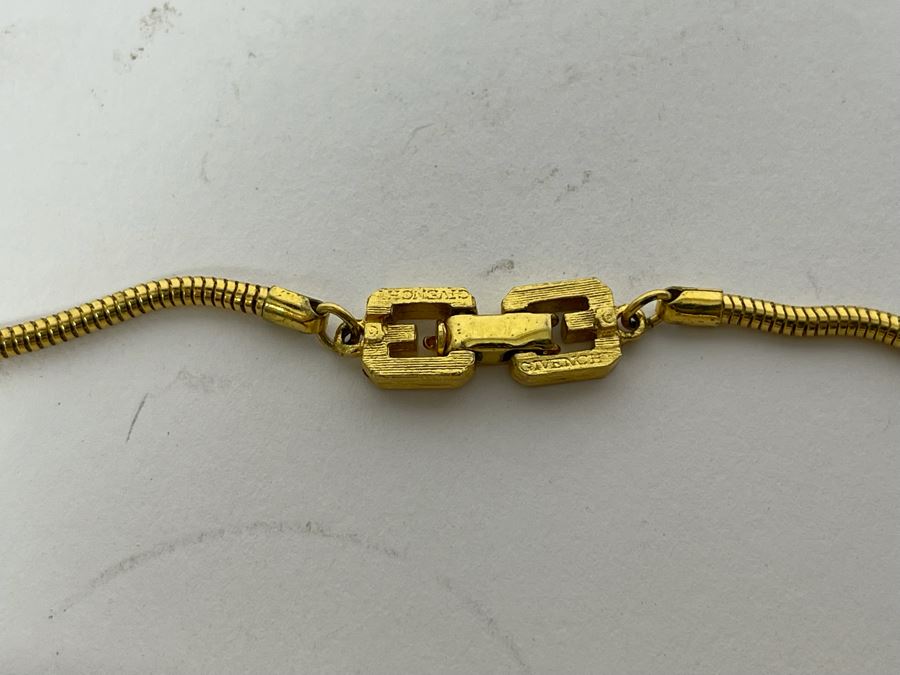 Vintage Givenchy Pendant Necklace And Earrings [Photo 7]