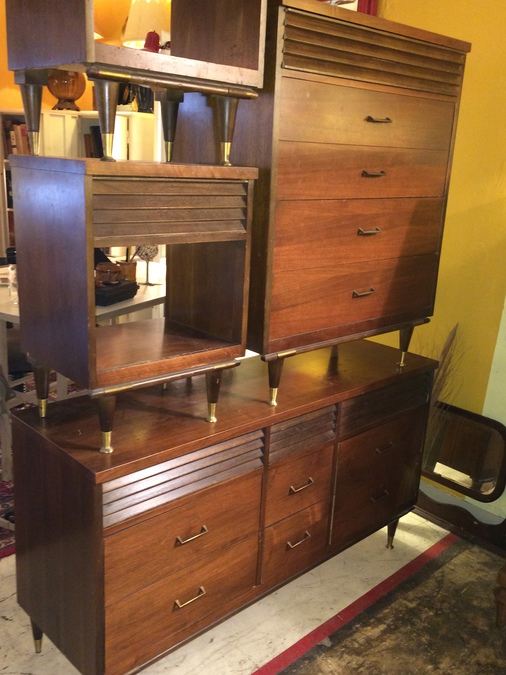 Bassett Mid-Century 4-Piece Bedroom Set [Photo 4]