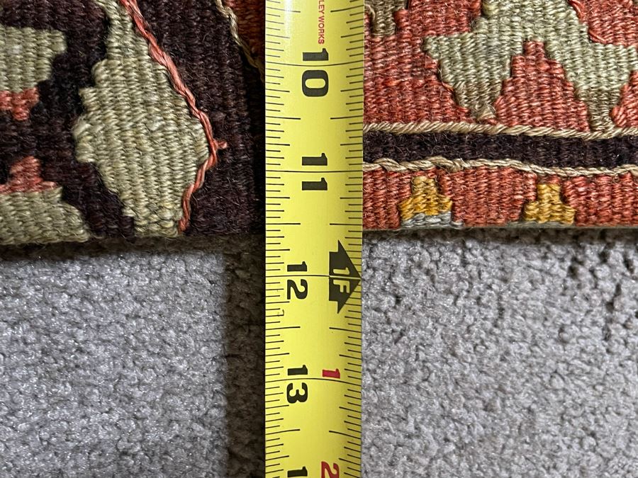 (1) Large Moroccan Sabra Cactus Silk Pillow Covers Accent Throw Apx 36 X 20 & (2) Turkish Kilim Pillow Covers 12 X 24 Retails $274 [Photo 7]