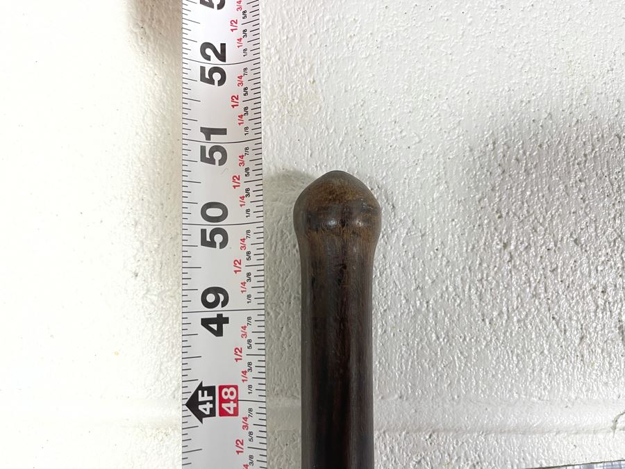 Vintage African Hardwood Walking Stick Cane 50' [Photo 4]