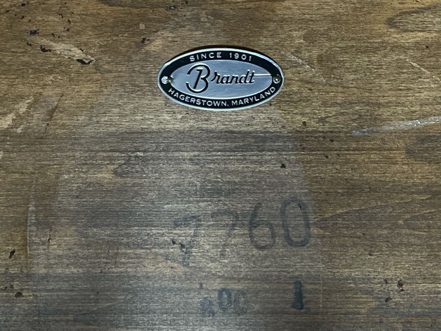 Vintage Brandt Drop Leaf Gate Leg Table 28W X 28D X 25H [Photo 9]