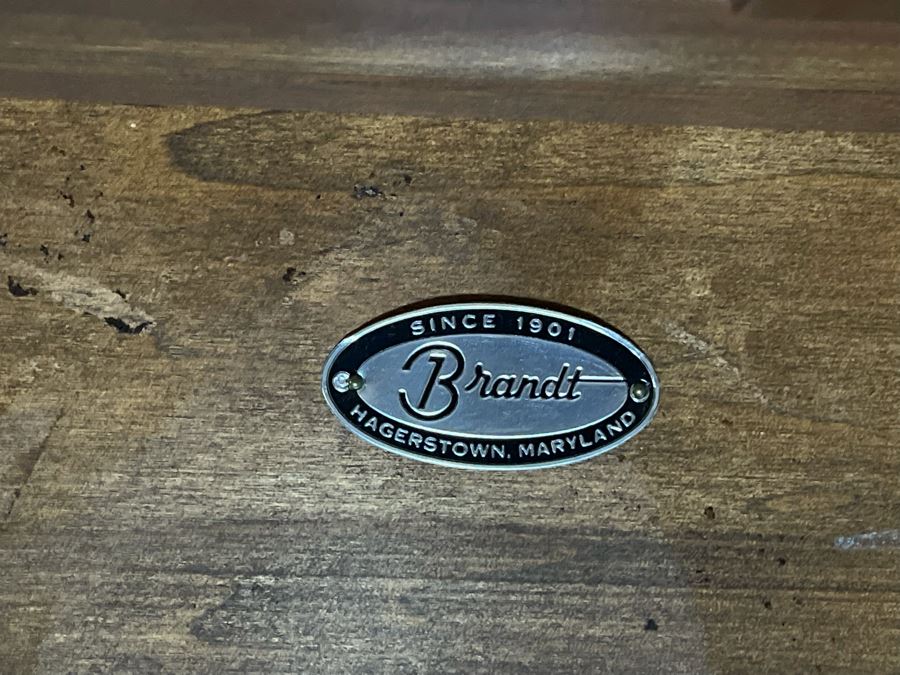 Vintage Brandt Drop Leaf Gate Leg Table 28W X 28D X 25H [Photo 10]