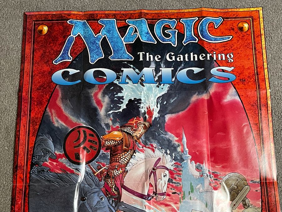 Magic The Gathering Comics Poster From Acclaim Comics 26.5 X 37 [Photo 2]