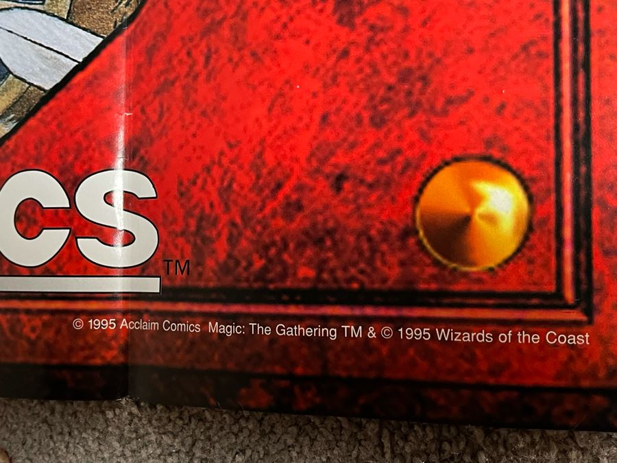 Magic The Gathering Comics Poster From Acclaim Comics 26.5 X 37 [Photo 5]