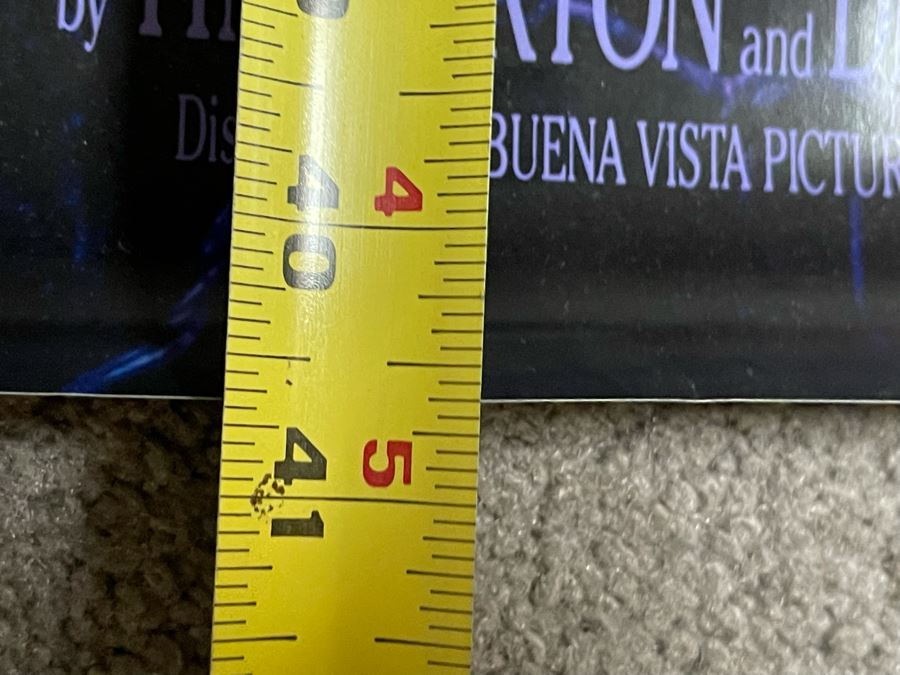 Vintage Tim Burton's The Nightmare Before Christmas Movie Poster 27 X 40.5 [Photo 7]