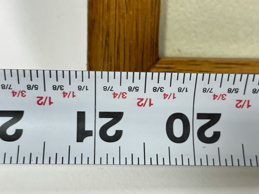 Original Signed Framed Watercolor Painting By Maria 'Van Den Haag' Becker 15.5 X 11.5 Frame Measures 21 X 17 [Photo 10]